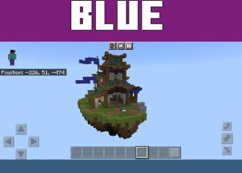 Blue from Bed Wars 2 Map for Minecraft PE