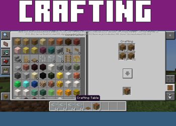 Crafting Table from Fast Craft Texture Pack for Minecraft PE