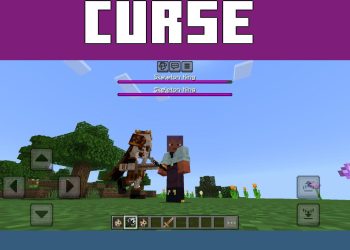 Curse Land from Skeleton King Mod for Minecraft PE