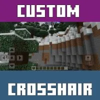 Custom Crosshair Texture Pack for Minecraft PE