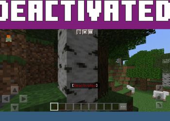 Deactivated from Tree Capitator Mod for Minecraft PE