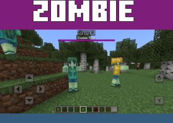 Girl from Zombie Apocalypse 2 Mod for Minecraft PE