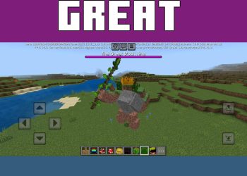 Great Block King from Random Boss Mod for Minecraft PE