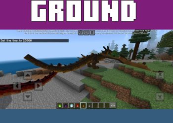 Ground from Wyverns Mod for Minecraft PE