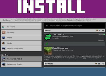 Install from Tool Swap Mod for Minecraft PE