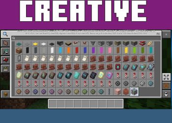 Inventory from Block Duplicator Mod for Minecraft PE