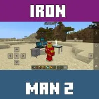 Iron Man 2 Mod for Minecraft PE