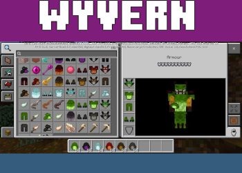 Items from Wyverns Mod for Minecraft PE