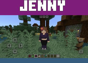 Jenny from Luna Mod for Minecraft PE