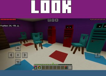 Look from Poppy Playtime 3 Map for Minecraft PE