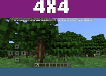Nature from 4 x 4 Texture Pack for Minecraft PE