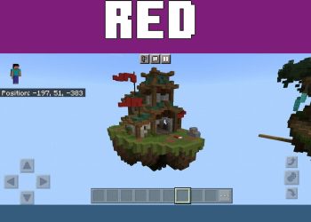 Red from Bed Wars 2 Map for Minecraft PE