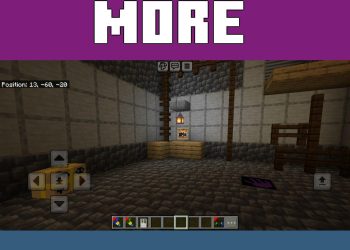 Rooms from Poppy Playtime 3 Map for Minecraft PE