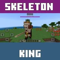 Skeleton King Mod for Minecraft PE