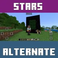 Stars Alternate Texture Portals Pack for Minecraft PE