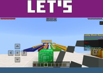 Start from Lucky Block 2 Map for Minecraft PE