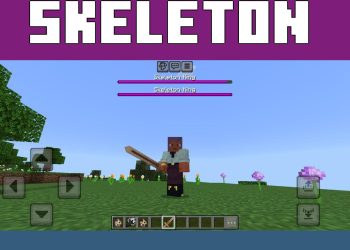 Sword from Skeleton King Mod for Minecraft PE