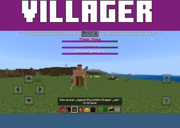 Villager Warlord from Random Boss Mod for Minecraft PE