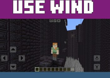 Wind Charge from Windy Parkour Map for Minecraft PE