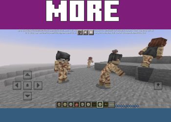 Zombies from Dead Zone Mod for Minecraft PE