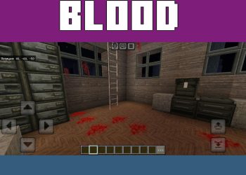 Blood from Cannibal Map for Minecraft PE