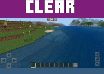 Clear Water from Zero Shader for Minecraft PE