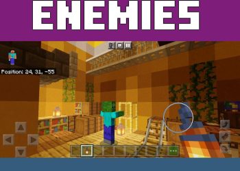 Enemies from Apocalyptic City Map for Minecraft PE