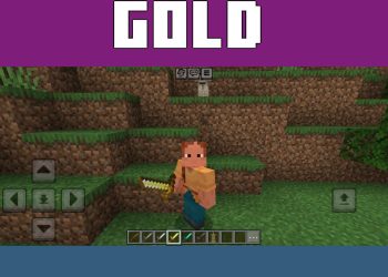 Gold from Short Swords Texture Pack for Minecraft PE