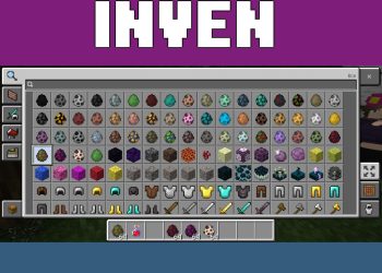 Inventory from Bia Mod for Minecraft PE