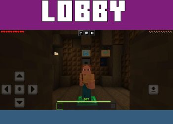 Lobby from Unfair Parkour Map for Minecraft PE