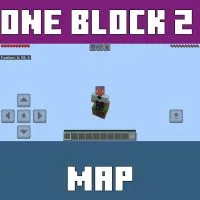 One Block 2 Map for Minecraft PE