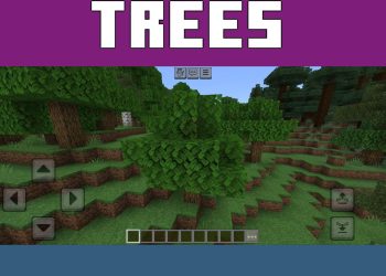 Trees from Multipixel Texture Pack for Minecraft PE