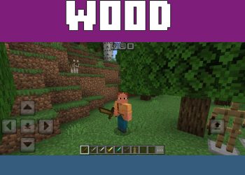 Wood from Short Swords Texture Pack for Minecraft PE