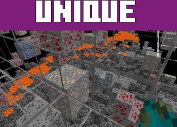 Unique Options from X-Ray Ultimate Texture Pack for Minecraft Java